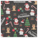 Search for modern christmas fabric Winter