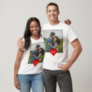 Search for couple initials tshirts Heart