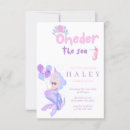 Search for pool 1st birthday invitations Girly