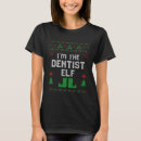 Search for elf costume tshirts Dentist