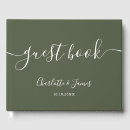 Search for olive guest books Minimal