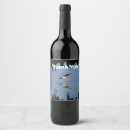 Search for bird wine labels Black and white