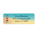Search for lighthouse return address labels Blue