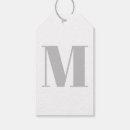 Search for grey gift tags Monogrammed
