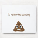 Search for pooping mousepads Poop emoji