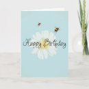 Search for bee birthday cards Watercolor
