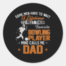 Search for king dad stickers Bowling league