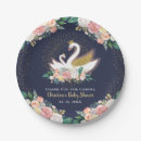 Search for swan plates Swan baby shower