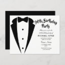 Search for mans 90th birthday invitations Tuxedo