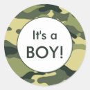 Search for camo baby shower stickers Military