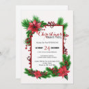 Search for traditional christmas invitations Classic