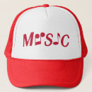 Search for white note hats Music