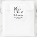 Search for 25th anniversary wedding stickers Couple