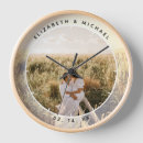 Search for wedding anniversary clocks Modern