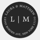 Search for formal monogram stickers Minimal