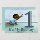 Search for african american boy first birthday Black