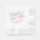 Search for purple orchid napkins Calligraphy