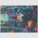 Search for wolf tissue paper Floral