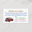 Search for fires business cards Firefighting