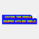 Search for shell bumper stickers Red