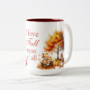 Search for fall in love mugs Leaves