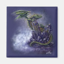 Search for fantasy dragon magnets Purple