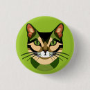 Search for cat portrait badges Kitty