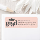 Search for pink grey return address labels Typography
