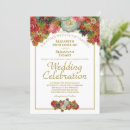 Search for autumn floral wedding invitations Elegant calligraphy script
