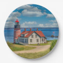 Search for lighthouse paper plates Ocean