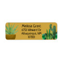 Search for cactus plant return address labels Gardener