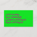 Search for emerald business cards Green