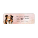 Search for collie return address labels Cute