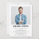Search for boys graduation invitations Modern