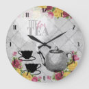 Search for teacup clocks Vintage