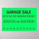 Search for garage sale signs Yard