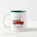 Search for red truck mugs Watercolor