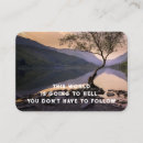 Search for salvation business cards Gospel