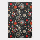 Search for red and black tea towels Festive