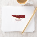 Search for romantic script return address labels Stylish