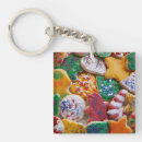 Search for holiday baking key rings Festive
