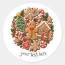 Search for bakery stickers Christmas cookies
