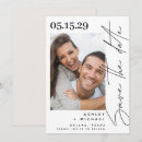 Search for white letter invitations Minimalist