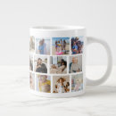 Search for in memory mugs Photo collage