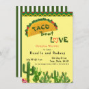Search for love and tacos invitations For her