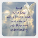 Search for trust in the lord stickers Christian