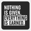 Search for nothing stickers Motivation