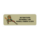 Search for baseball return address labels Athletes