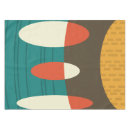 Search for colorful placemats Mid century modern