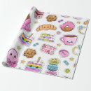 Search for unicorn birthday wrapping paper Kawaii